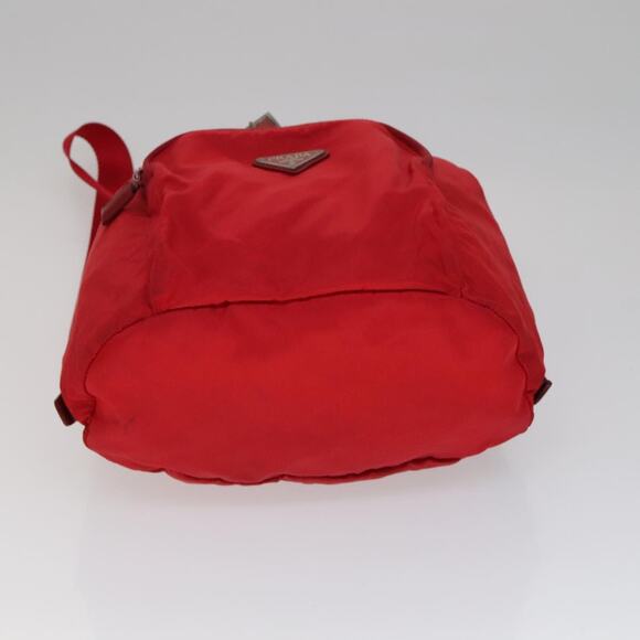 PRADA Backpack Nylon Red - Picture 9 of 13